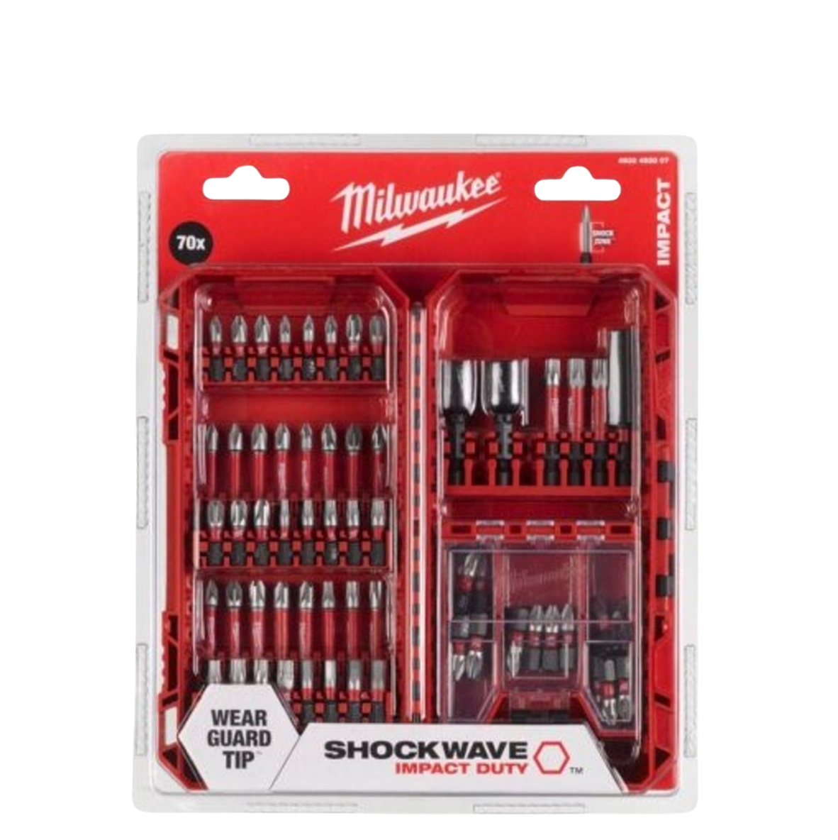 Milwaukee 4932492008 Shockwave Impact Duty Bit Set (75 Piece)
