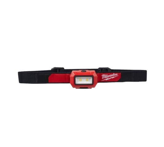 Milwaukee TRUEVIEW HL2-LED Alkaline Slim Headlamp Head Torch Work Fits Helmets