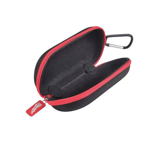 Milwaukee Premium Safety Glasses Tinted & Polarised Lenses & Hard Glasses Case