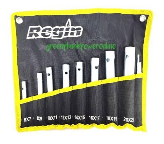 Regin Monobloc Back Nut Tap Spanner Set In 8/9 10/11 12/13 14/15 16/17 18/19mm