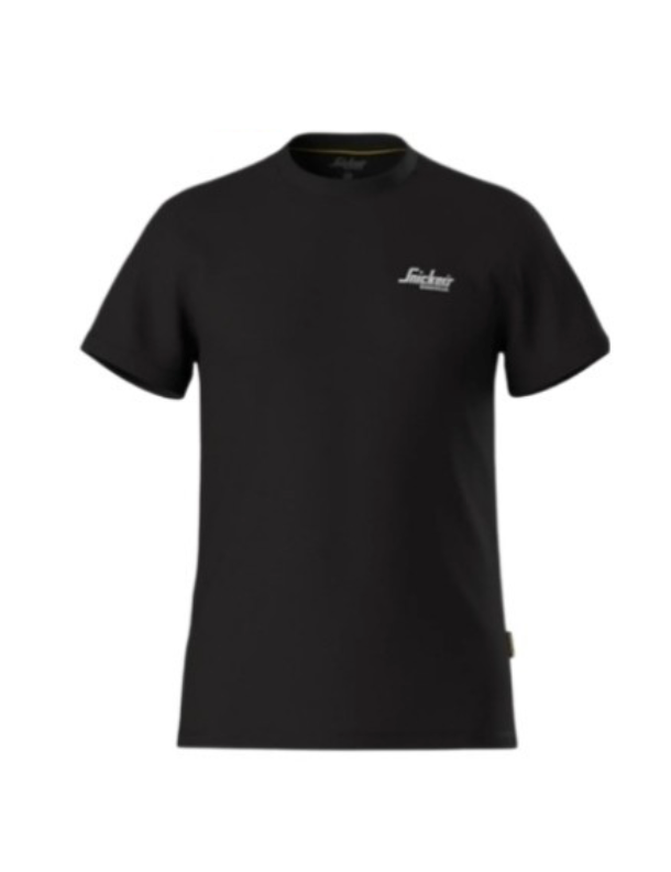 Snickers Workwear Mens Classic T-Shirt Black Cotton Extra Large