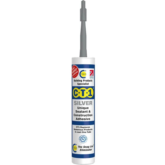 CT1 Sealant Waterproof Adhesive Metal Wood Plastic Glass Concrete ALL COLOURS !!