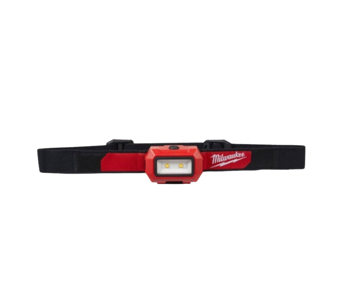 Milwaukee TRUEVIEW HL2-LED Alkaline Slim Headlamp  Head Torch Work Fits Helmets