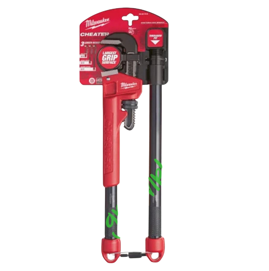 Milwaukee  Cheater Adjustable Pipe Wrench Pipe Grips Industrial 48227314