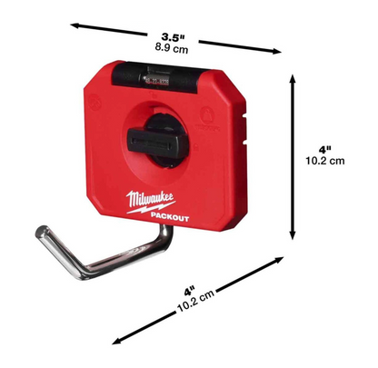 Milwaukee 4932493383 PACKOUT Small Single Straight Hook
