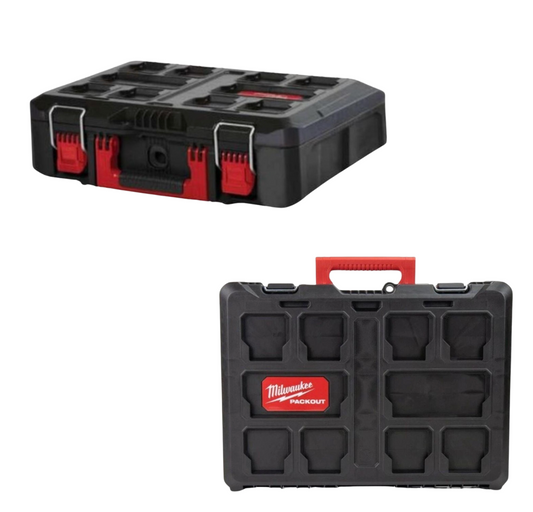 Milwaukee Packout Box 3 Stackable Tool Box  530mm x 380mm x 125mm Packout Range