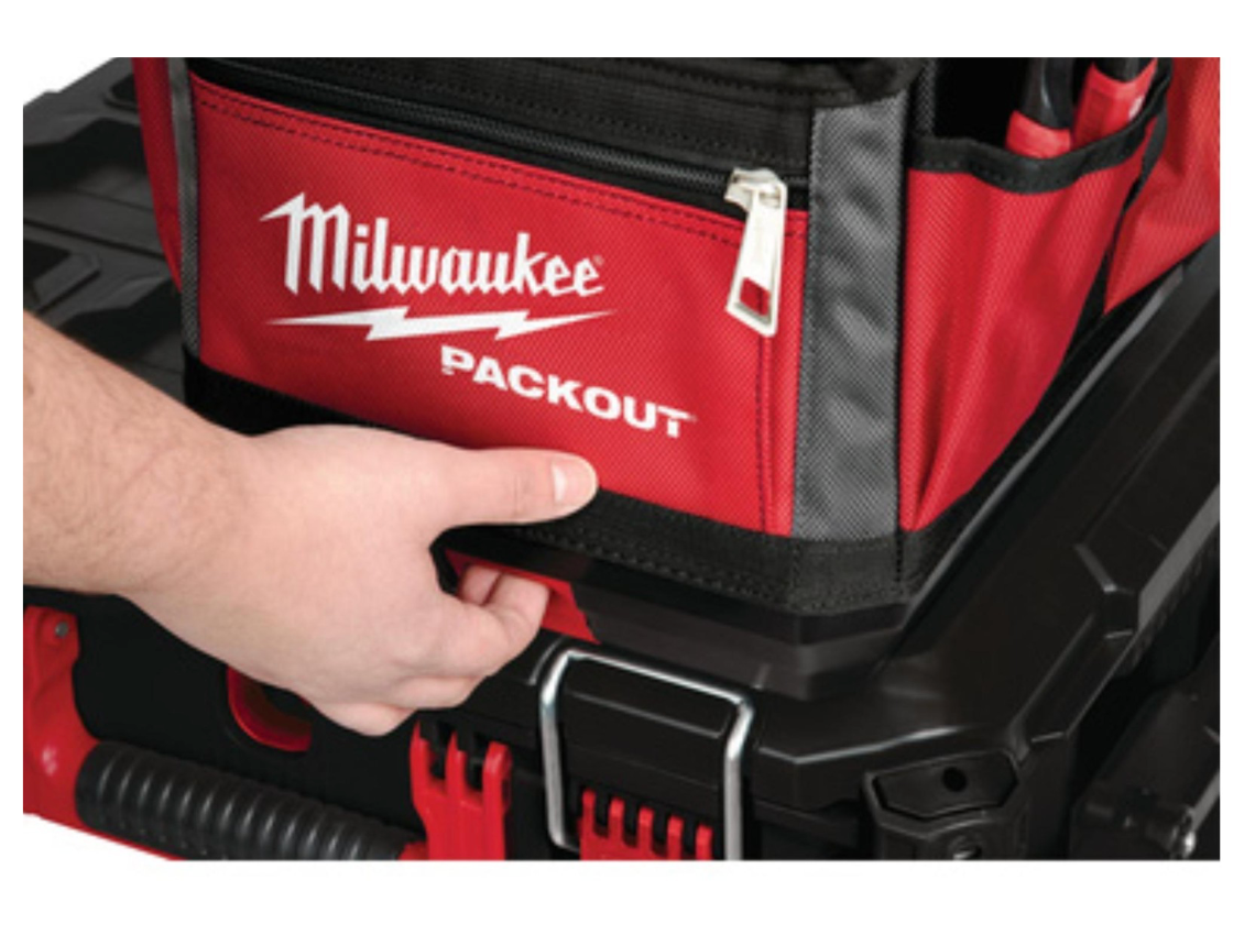 Milwaukee PACKOUT 28 Pocket Tote Toolbag  25cm  280mmx 250mm x 320mm Tote Bag
