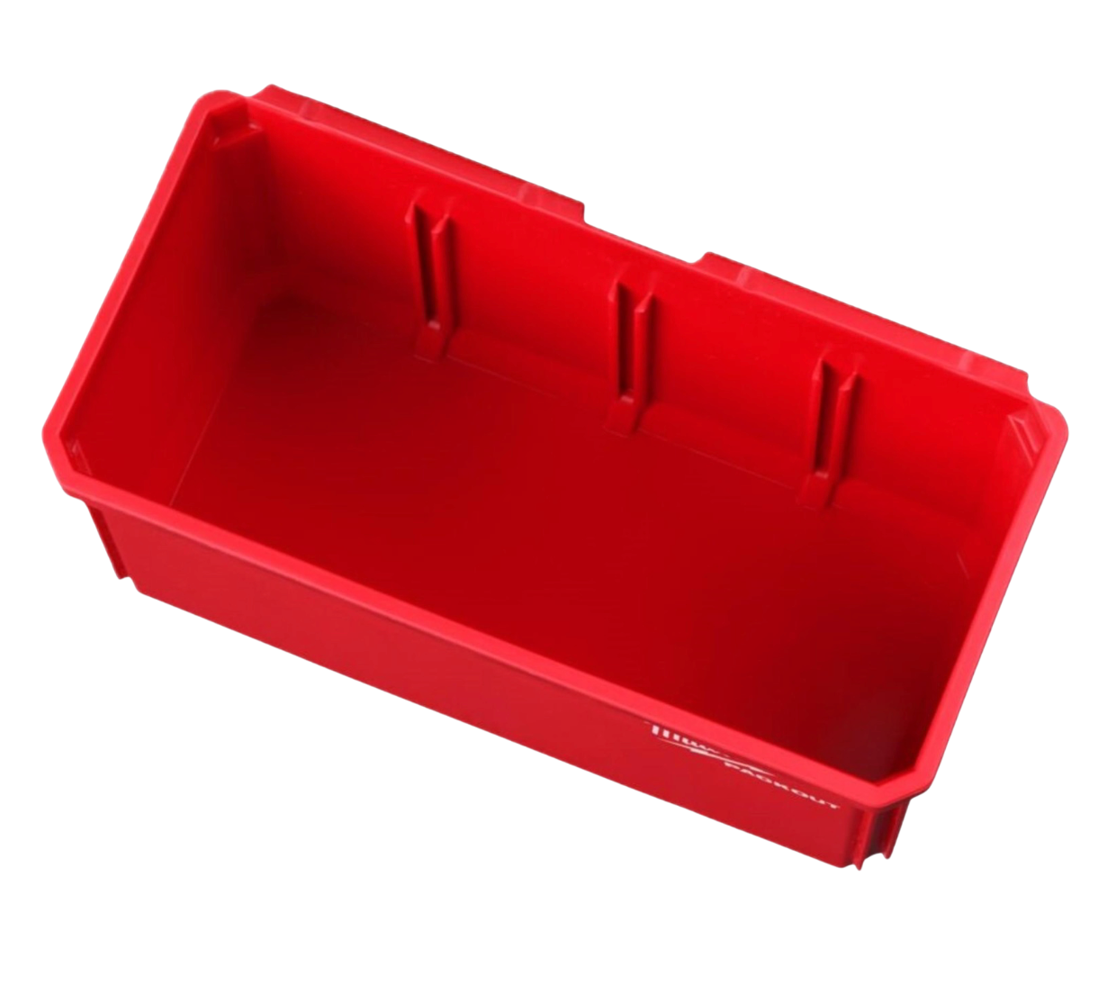 Milwaukee PACKOUT 2 Piece Nest Bin 10cm x 20cm Twin Set Of Boxes