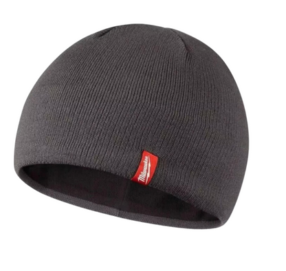 Milwaukee Grey Insulated Beanie Hat Fleece Lined  Grey Snood For Cold Enviroment