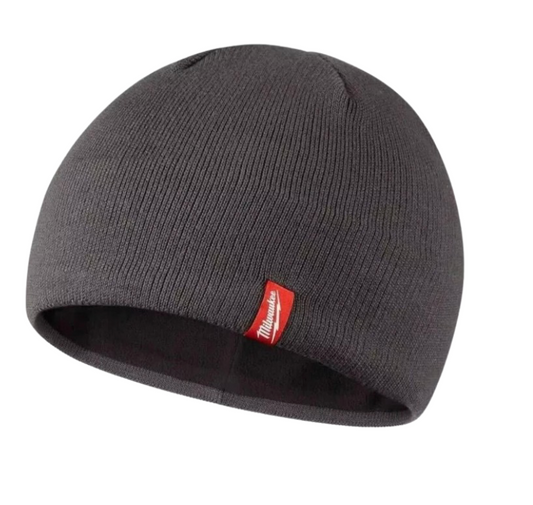 Milwaukee Grey Insulated Beanie Hat Fleece Lined  Grey Snood For Cold Enviroment