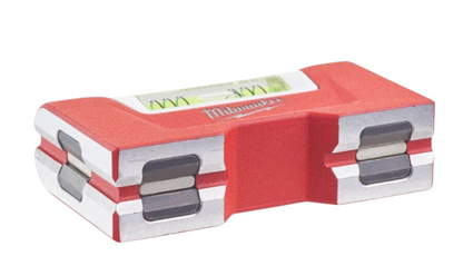 Milwaukee Magnetic Level Torpedo Compact Spirit Level 3" Mini 1 Vial
