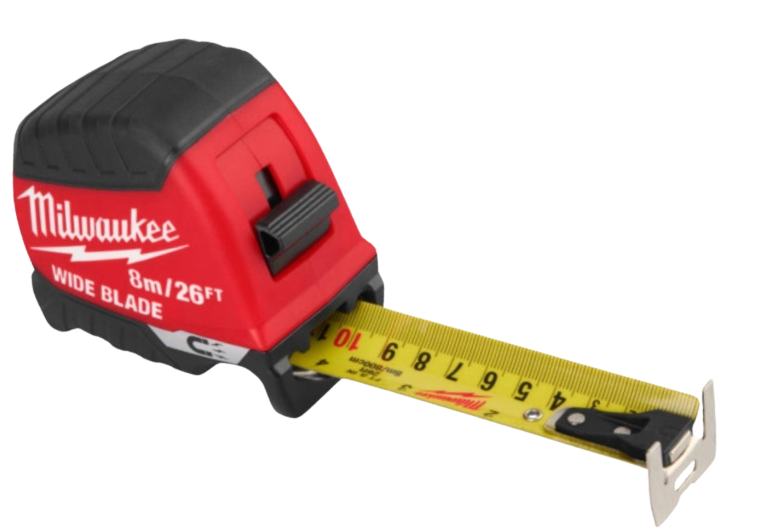 Milwaukee GEN II Magnetic Wide Blade Tape Measure 8m/26ft