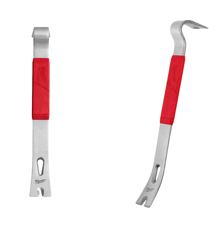 Milwaukee Wrecking Bar  Pry Bar 300mm 30cm 15"  Nail Bar Crow Bar 4932478254
