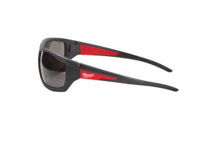 Milwaukee Premium Safety Glasses Tinted & Polarised Lenses & Hard Glasses Case