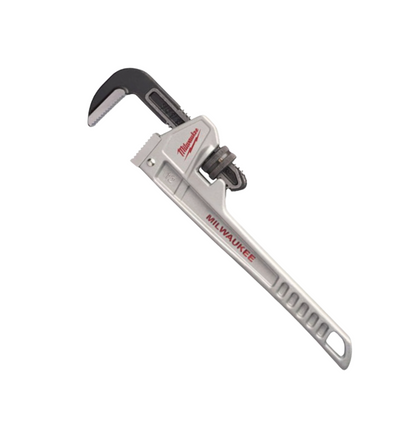 Milwaukee Aluminium Pipe Wrench 300mm 12in" Stilson Style