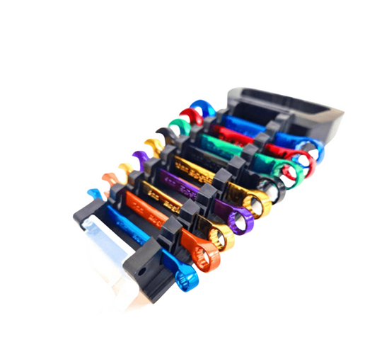 New Style Regin 9pc Colour Coded Stubby Combination Spanner Set 6 -14mm