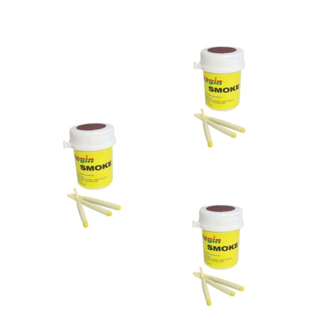 Regin Smoke Matches  3 x Tubs Of 25 Smoke Matches 75 Matches In Total