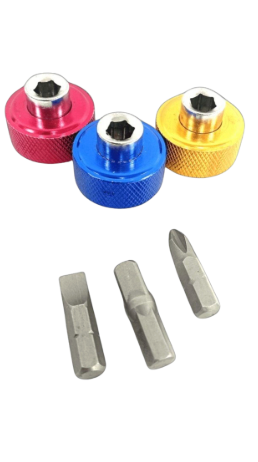 REGIN  Grip Spin Finger Drivers Pack Of 3 Great For Working In Tight Areas