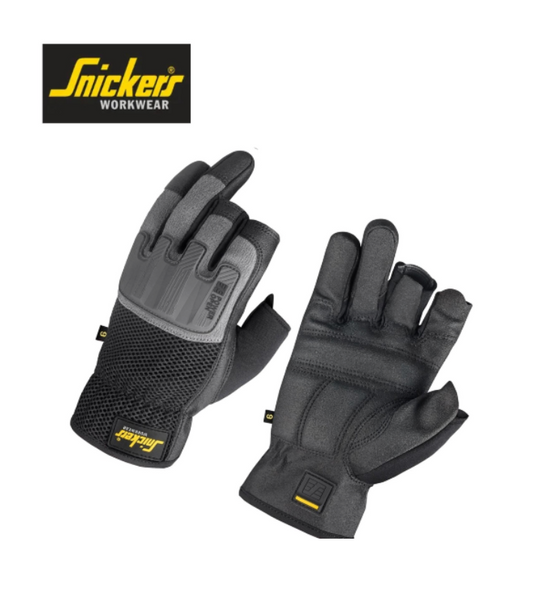 Snickers 9586 Power Open Gloves Snickers Work Gloves Trade Gloves MED LRG XL XXL