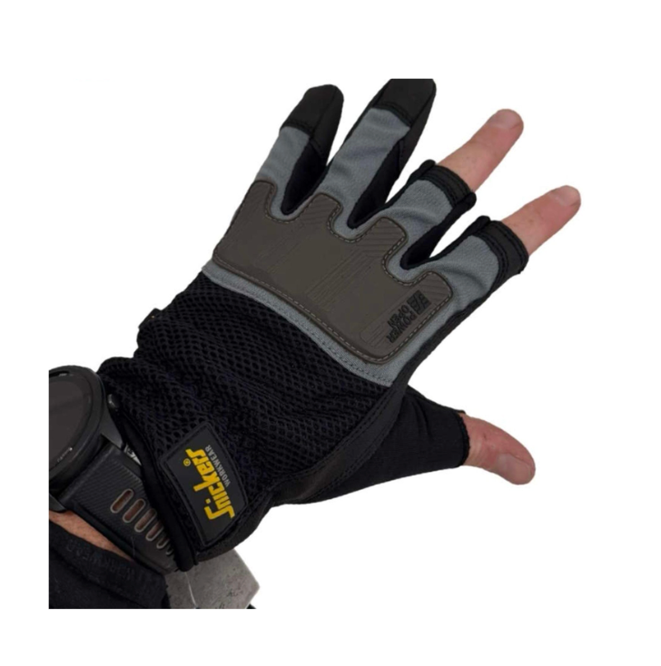 Snickers 9586 Power Open Gloves Snickers Work Gloves Trade Gloves MED LRG XL XXL