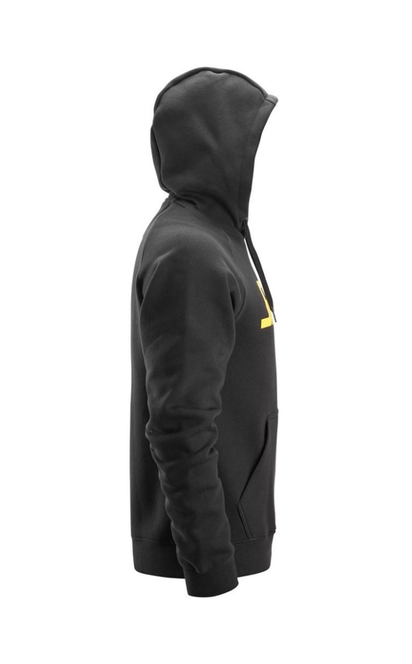 Snickers 2899 Workwear Classic Logo Hoodie Black Sweatshirt Jumper XXL