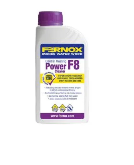 Fernox F8 Super Strength Cleaner Boiler Central Heating System Sludge Remover
