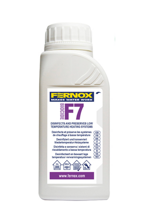 Fernox F7 Biocide 200ml Low Temperature Heating  Protection