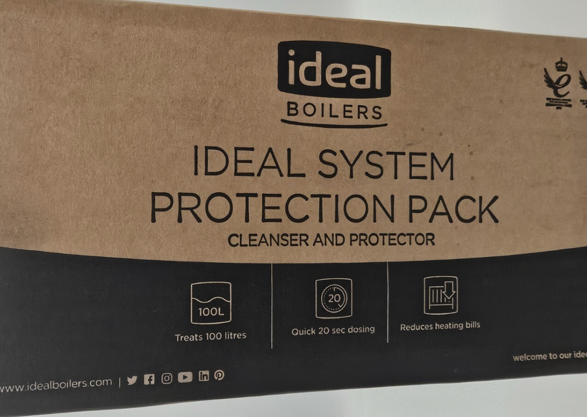 Ideal Boilers System Protection Pack - Cleaner and Protector -Logic Max FERNOX