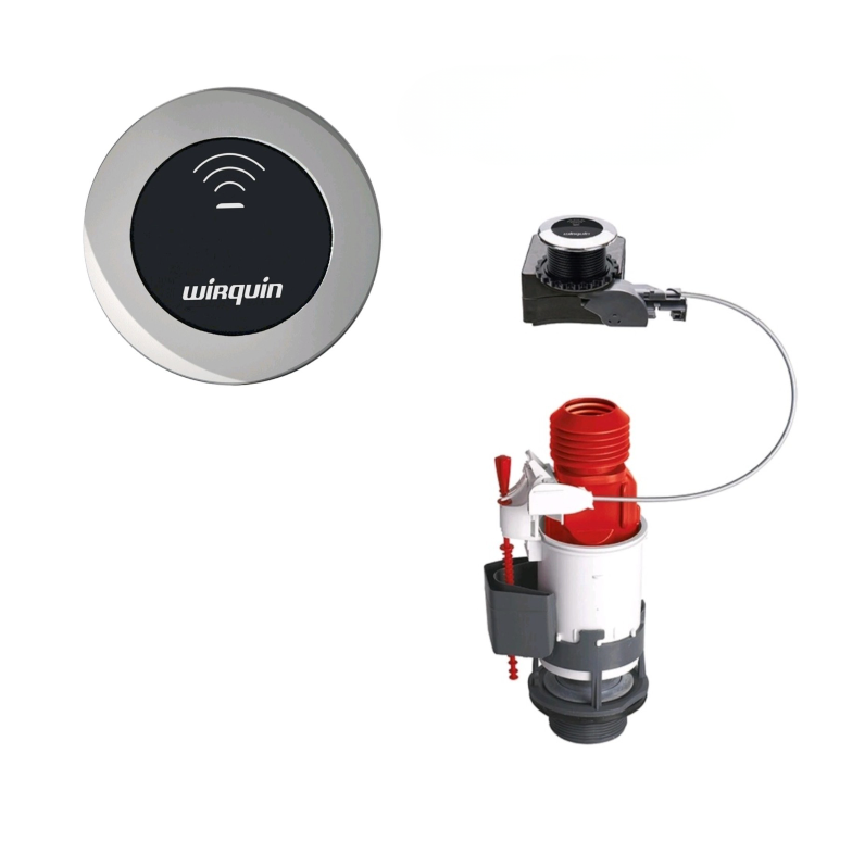 Wirquin Touchless Toilet Cistern Flush Valve & Sensor Brand New Model For 2024