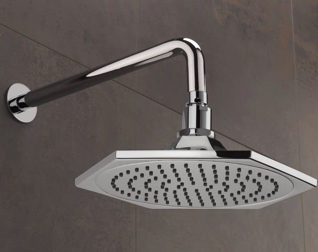 Sagittarius Fitzgerald Fixed Shower Head & Arm 220mm Diameter