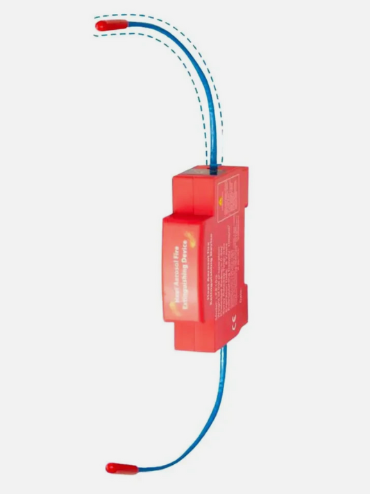 Live Electrical DIN Rail Aerosol Fire Extinguisher for Consumer Units LFE10G