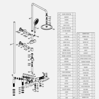 Velato Deck Mounted Thermostatic Bath Shower Mixer & Adjustable Riser Chrome