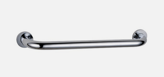 Velato 300mm Grab Rail Chrome Concealed Fixing Chrome On Brass