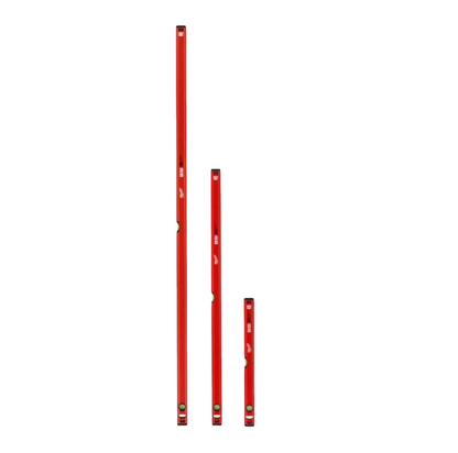 Milwaukee Slim Box Level Set - 600mm - 1200mm - 1800mm Triple Pack Of Levels