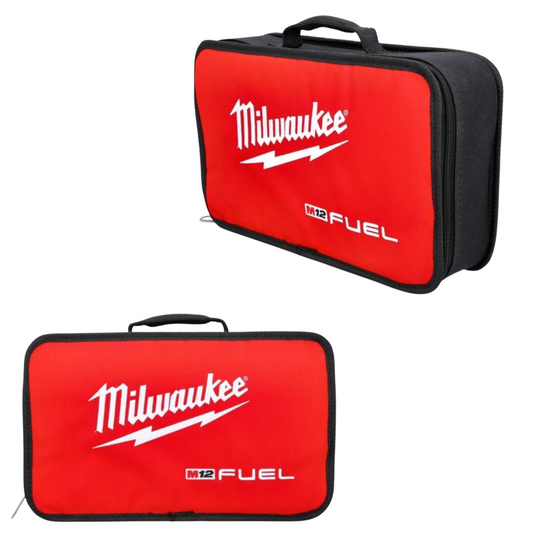 Milwaukee Fuel M12 Small Contractors Heavy Duty Carry Soft Tool Bag 320x220x80