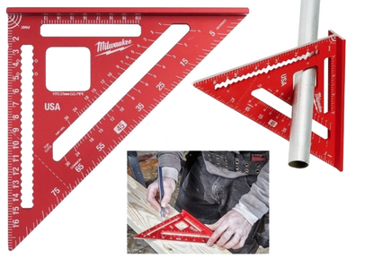 MILWAUKEE 180mm Metric Carpenters Framing Rafter  Square 4932472124