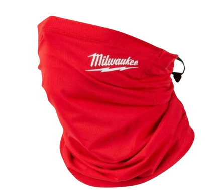 Milwaukee Black Insulated Beanie Hat Fleece Lined  Red Snood For Cold Enviroment