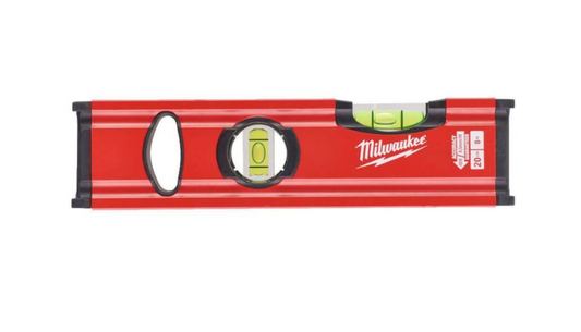 Milwaukee 20cm (8") RedStick Slim 20 Box Level  Shockproof and UV resistant