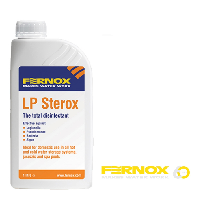 Fernox LP Sterox 1 Litre Total Disinfectant For Hot And Cold Systems 56609