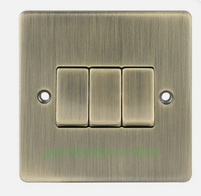 Antique Brass Light  Switches Sockets USB Media Shaver  Dimmer Switch Spur