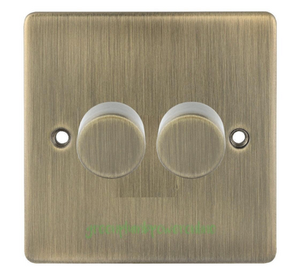 Antique Brass Light  Switches Sockets USB Media Shaver  Dimmer Switch Spur