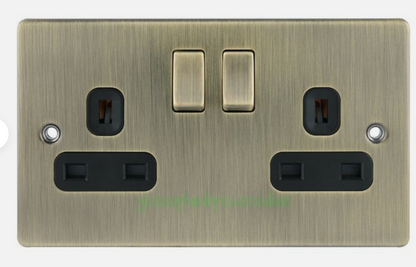 Antique Brass Light  Switches Sockets USB Media Shaver  Dimmer Switch Spur