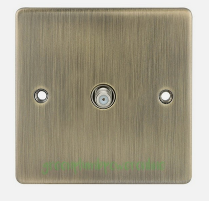 Antique Brass Light  Switches Sockets USB Media Shaver  Dimmer Switch Spur