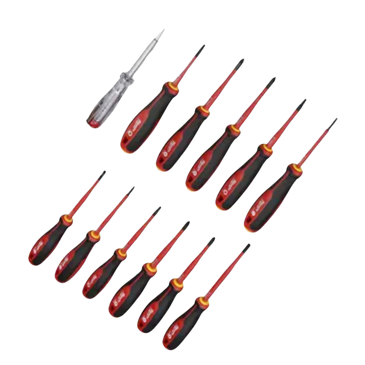 Milwaukee  Tri-Lobe VDE Screwdriver 12pc Set VDE Tested To 10,000v