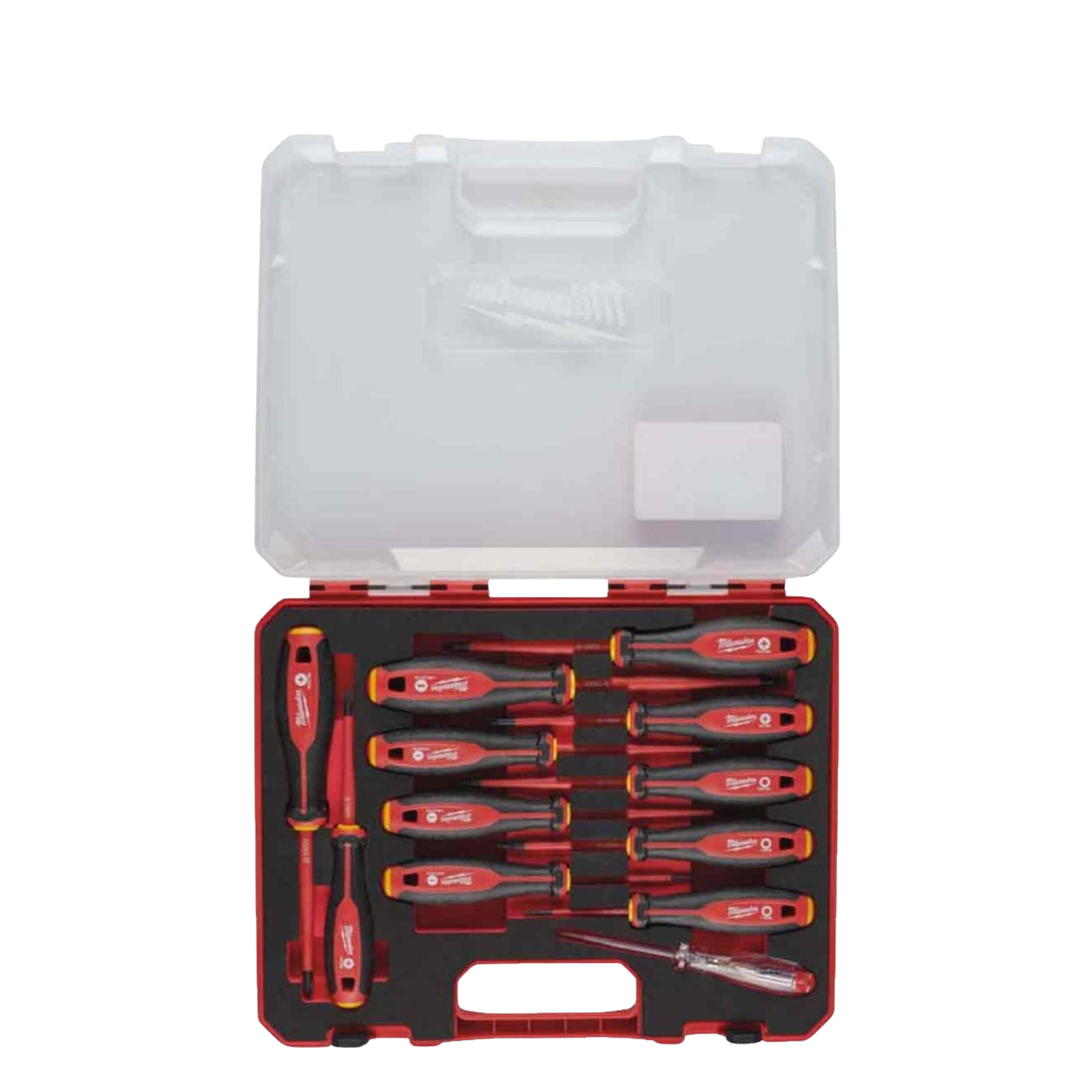 Milwaukee  Tri-Lobe VDE Screwdriver 12pc Set VDE Tested To 10,000v