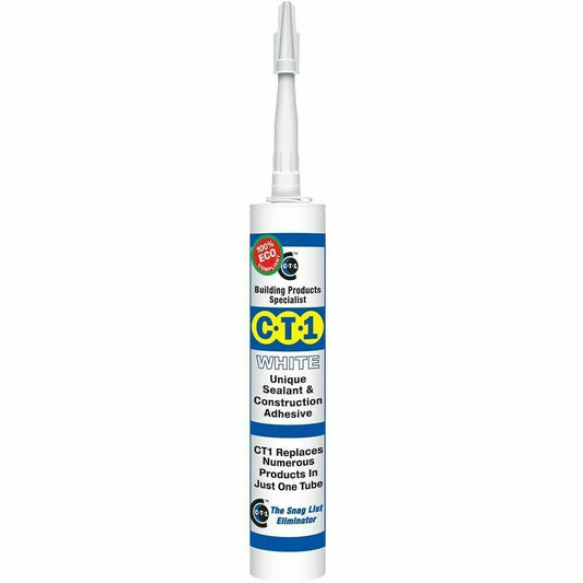 CT1 Sealant Waterproof Adhesive Metal Wood Plastic Glass Concrete ALL COLOURS !!