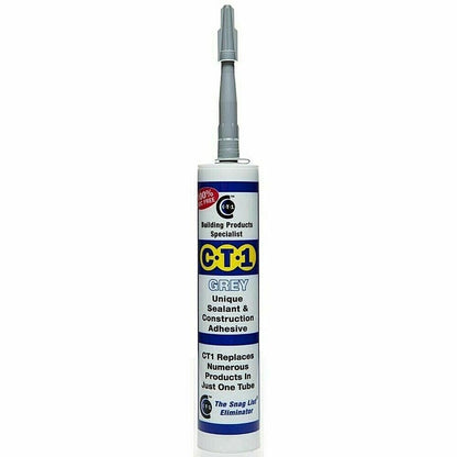 CT1 Sealant Waterproof Adhesive Metal Wood Plastic Glass Concrete ALL COLOURS !!