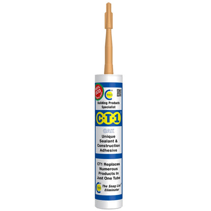 CT1 Sealant Waterproof Adhesive Metal Wood Plastic Glass Concrete ALL COLOURS !!