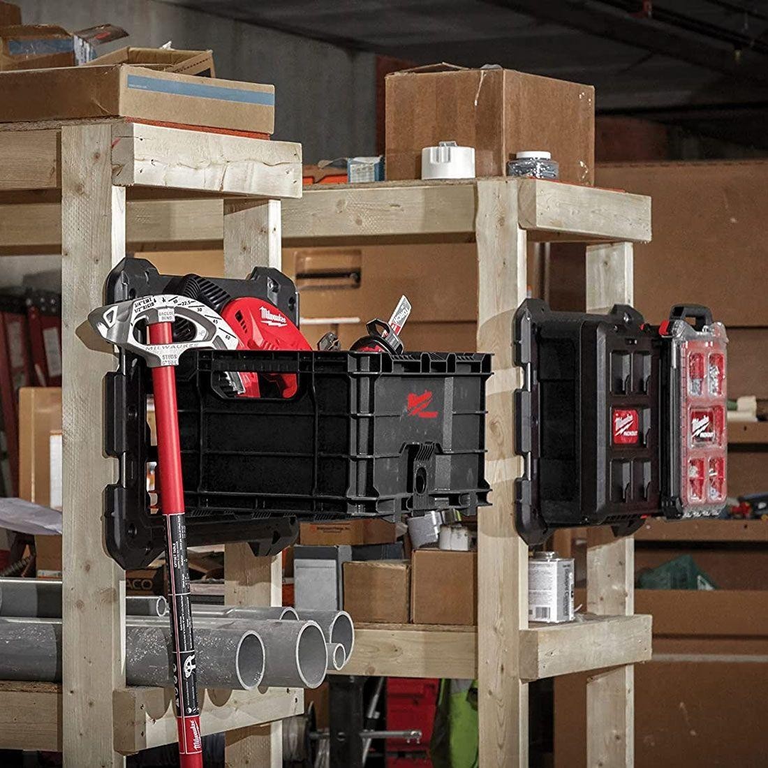Milwaukee  PACKOUT™ Mounting Plate for Stationary Modular Storage 28 x 594 x 467