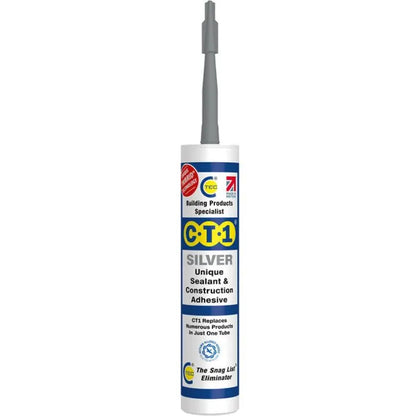 CT1 Sealant Waterproof Adhesive Metal Wood Plastic Glass Concrete ALL COLOURS !!